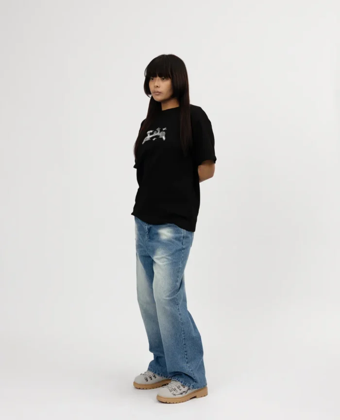 Divin By Divin Black Camo T Shirt (2)