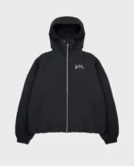 Divin by Divin Black Windbreaker Jacket (1)