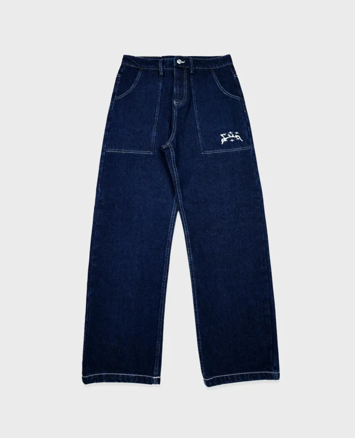 Divin by Divin Raw Blue Denim Pants (1)